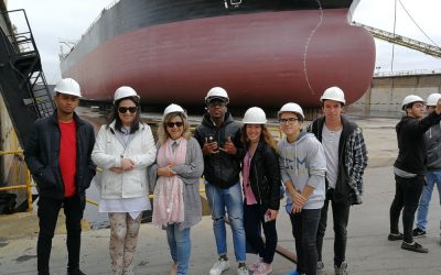 TM16 visita a LISNAVE, a Solisforme e a Fábrica de molas ELOS