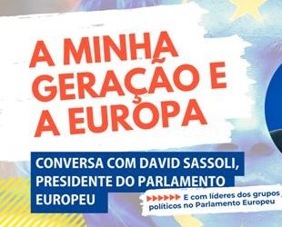 “A Minha Geração e a Europa” – Presidente Sassoli e líderes políticos do Parlamento Europeu em conversa com jovens portugueses