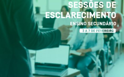 Sessões de Esclarecimento Ensino Superior