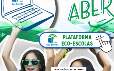 Inscrições abertas nos Programas escolares Eco-Escolas e Jovens Repórteres para o Ambiente